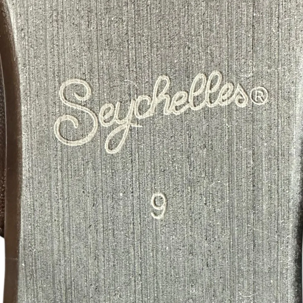 NEW Seychelles Black Pointed-Toe Low Heel Mules Vegan Leather Women’s Size 9 M - Image 8