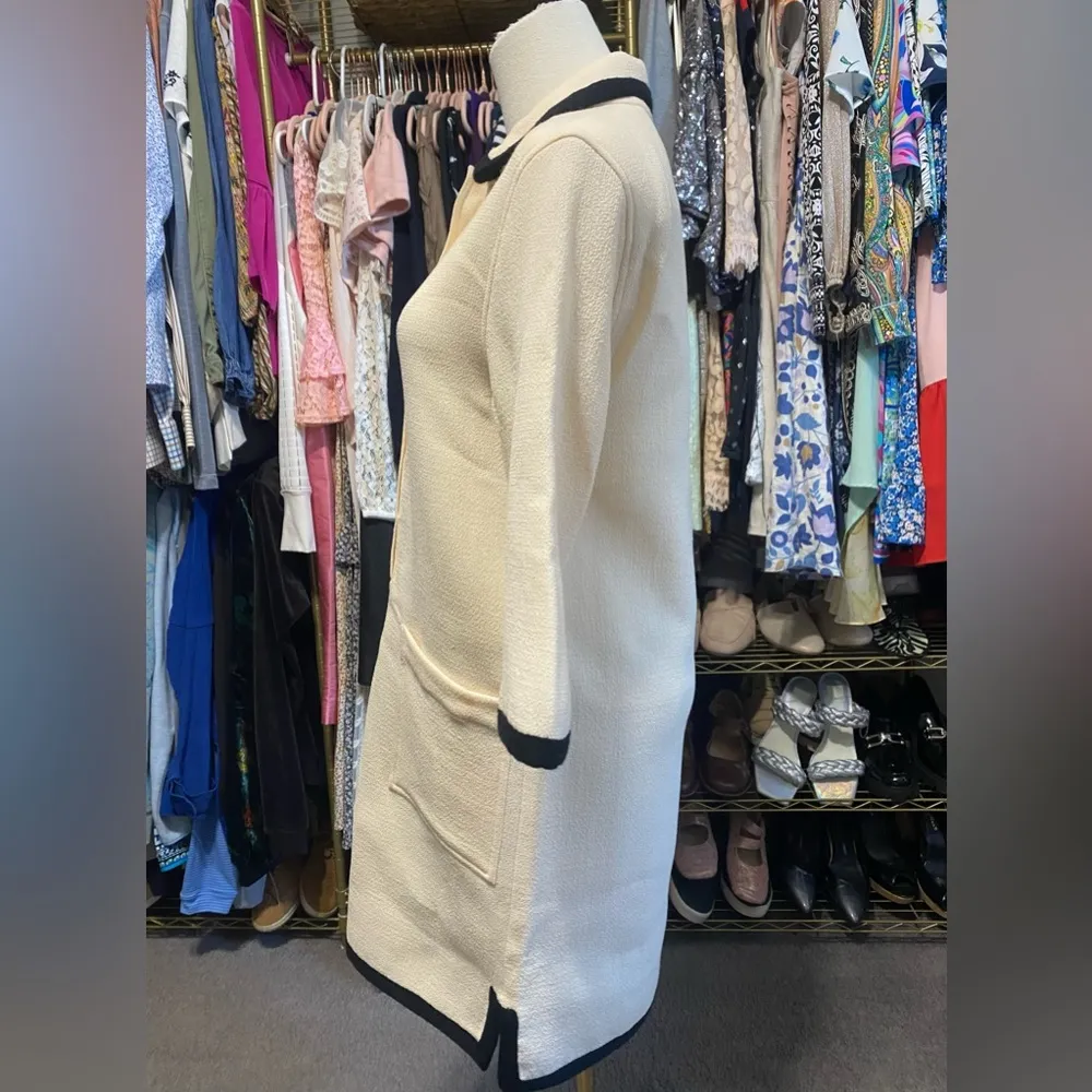 Dovima Dress Made In France. Neutral Color Size Small. - Image 2