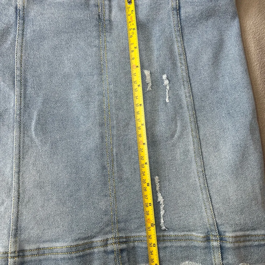 Jolt  Blue Denim with Yellow Stitching - Image 4