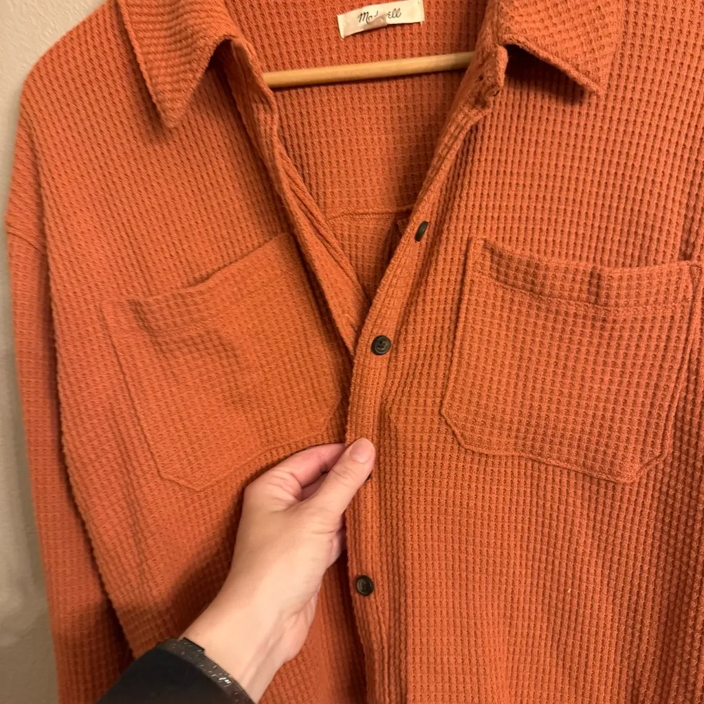 MADEWELL Textured Waffle‎ Shirt - Image 5