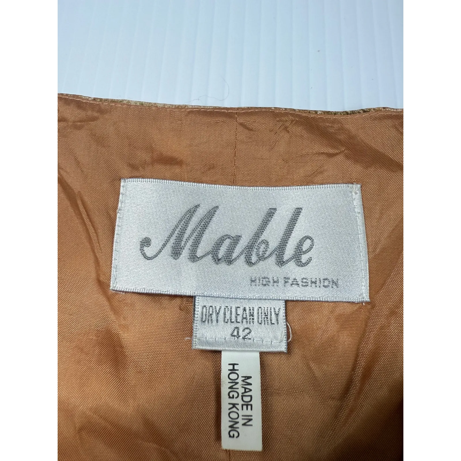 Mable Vintage Sleeveless Top Cityscape Print‎ Artsy Tank Top Size 42 Brown - Image 2