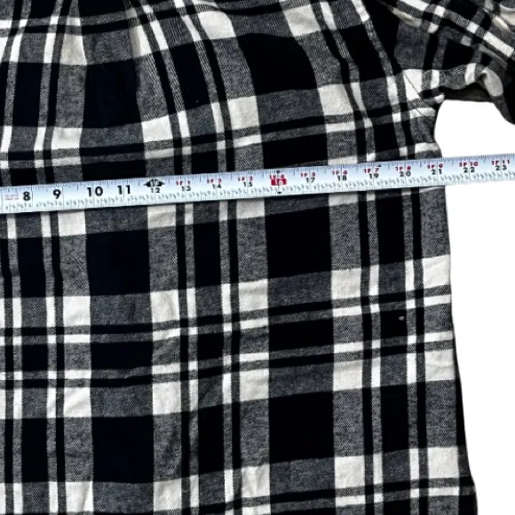 Ralph Lauren Vintage Y2K Buffalo Plaid Flannel Shacket Shirt Outdoor‎ Cabincore - Image 8