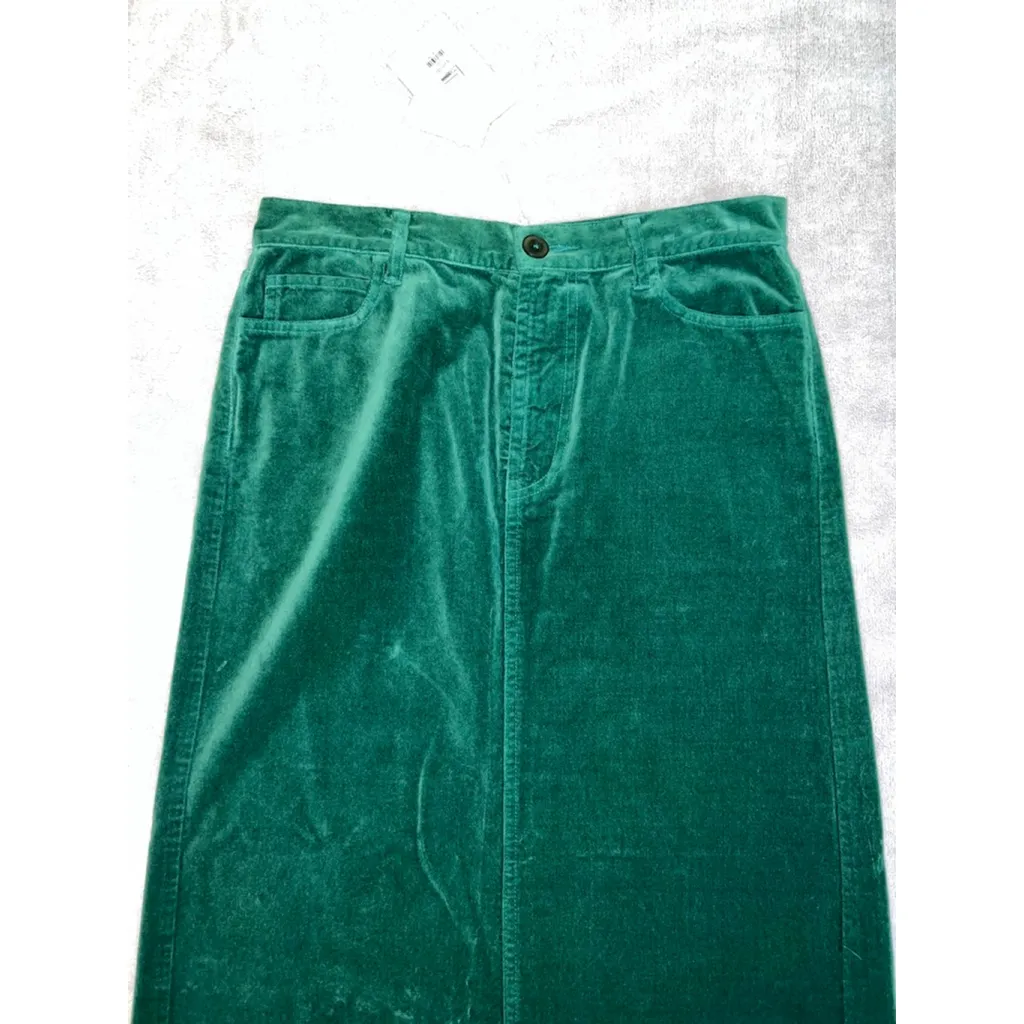 Women’s Emerald Green Column midi/MAXI Skirt 28 - Image 2