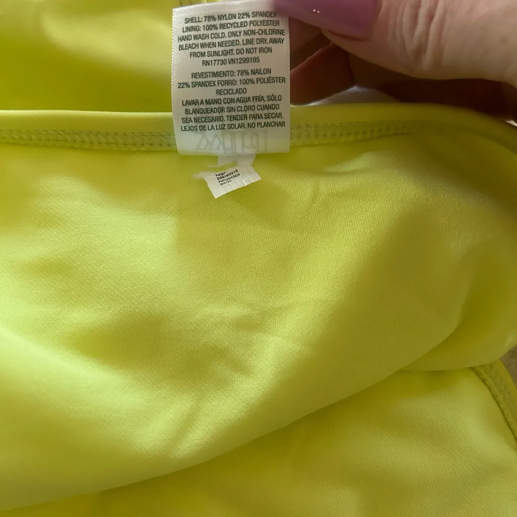 Wild Fable Yellow Bikini NWOT size medium - Image 4