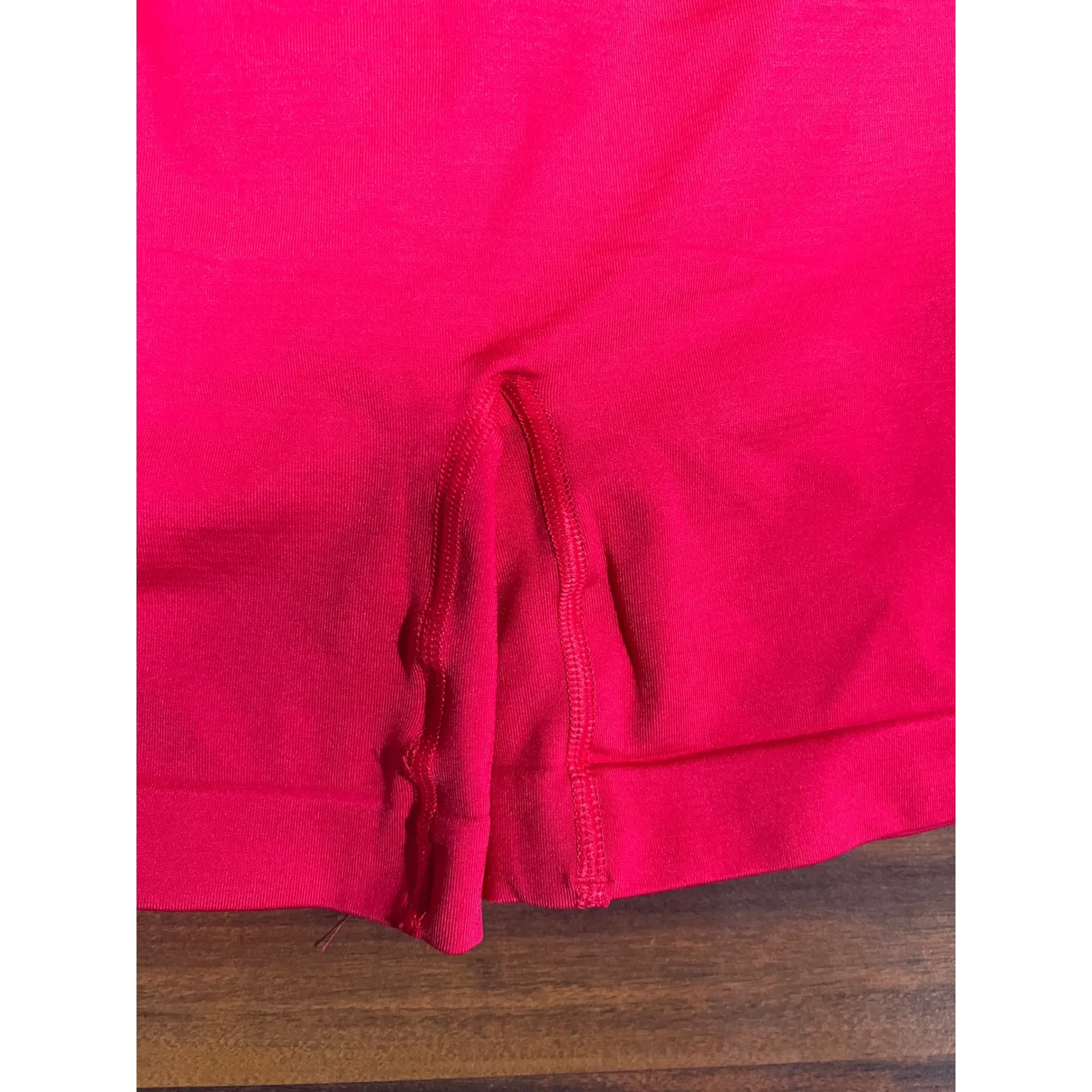 Gymshark Women's Training Shorts Seamless High Waist Hot Pink Workout Gym L - Image 5