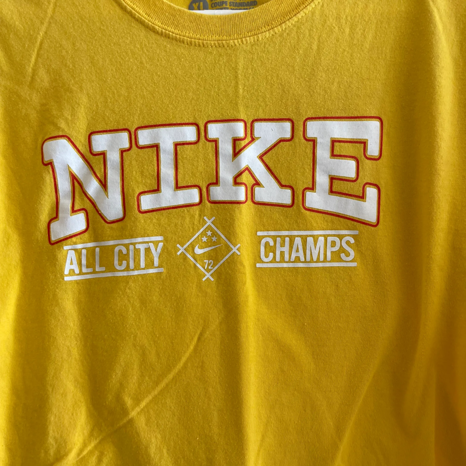 Nike Yellow T-Shirt - Image 2