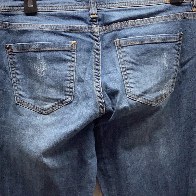 Life In Progress Size 27 Distressed Denim Jeans. Preloved. - Image 11