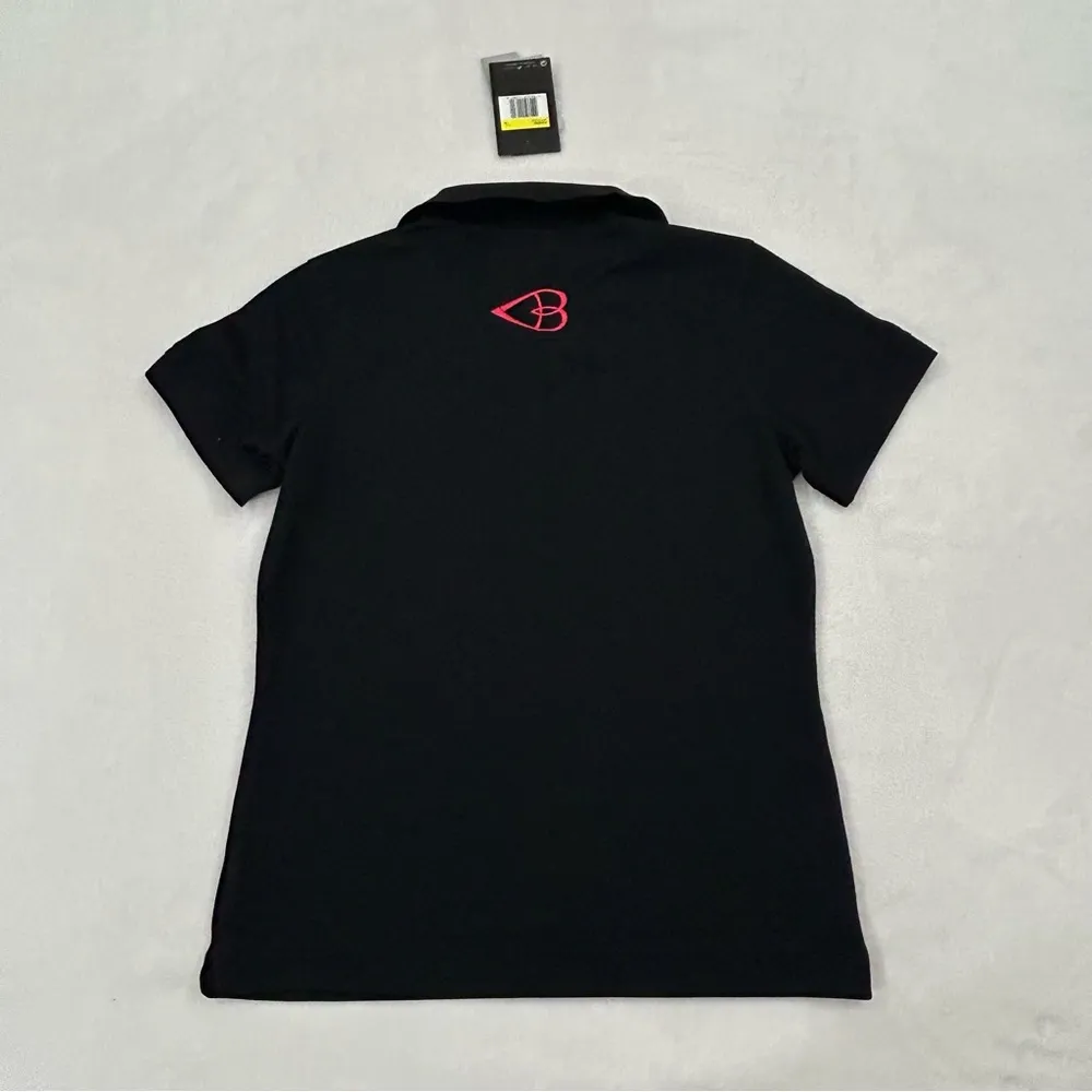 Nike Dri-Fit Golf Polo Short Sleeve bmor Embroidered Logo Athletic Shirt Women S - Image 12
