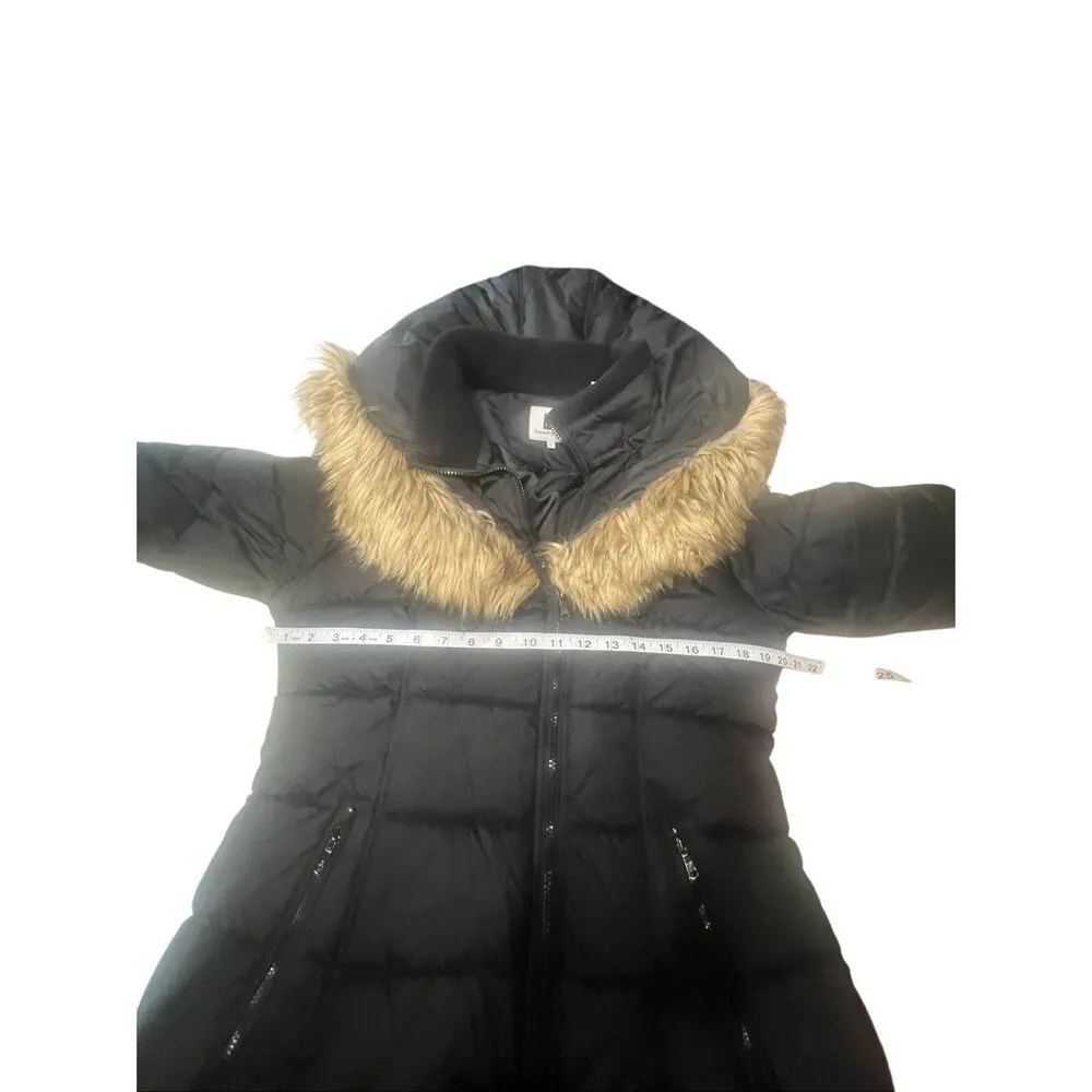 Laundry by Design Womens Faux Fur Hooded Zip   Puffer Jacket Sz L - Image 6
