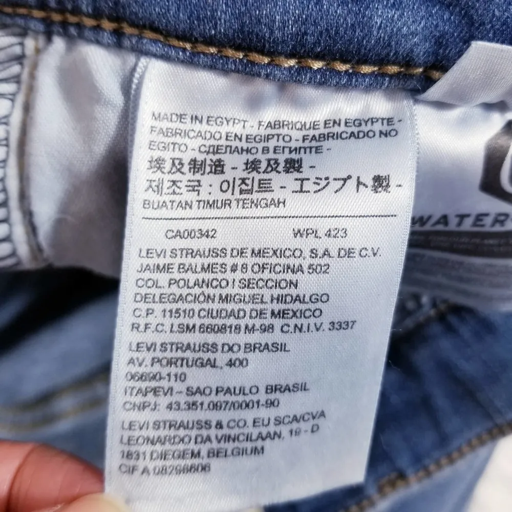 Levi's Premium 720 Super Skinny Blue Denim - Image 11