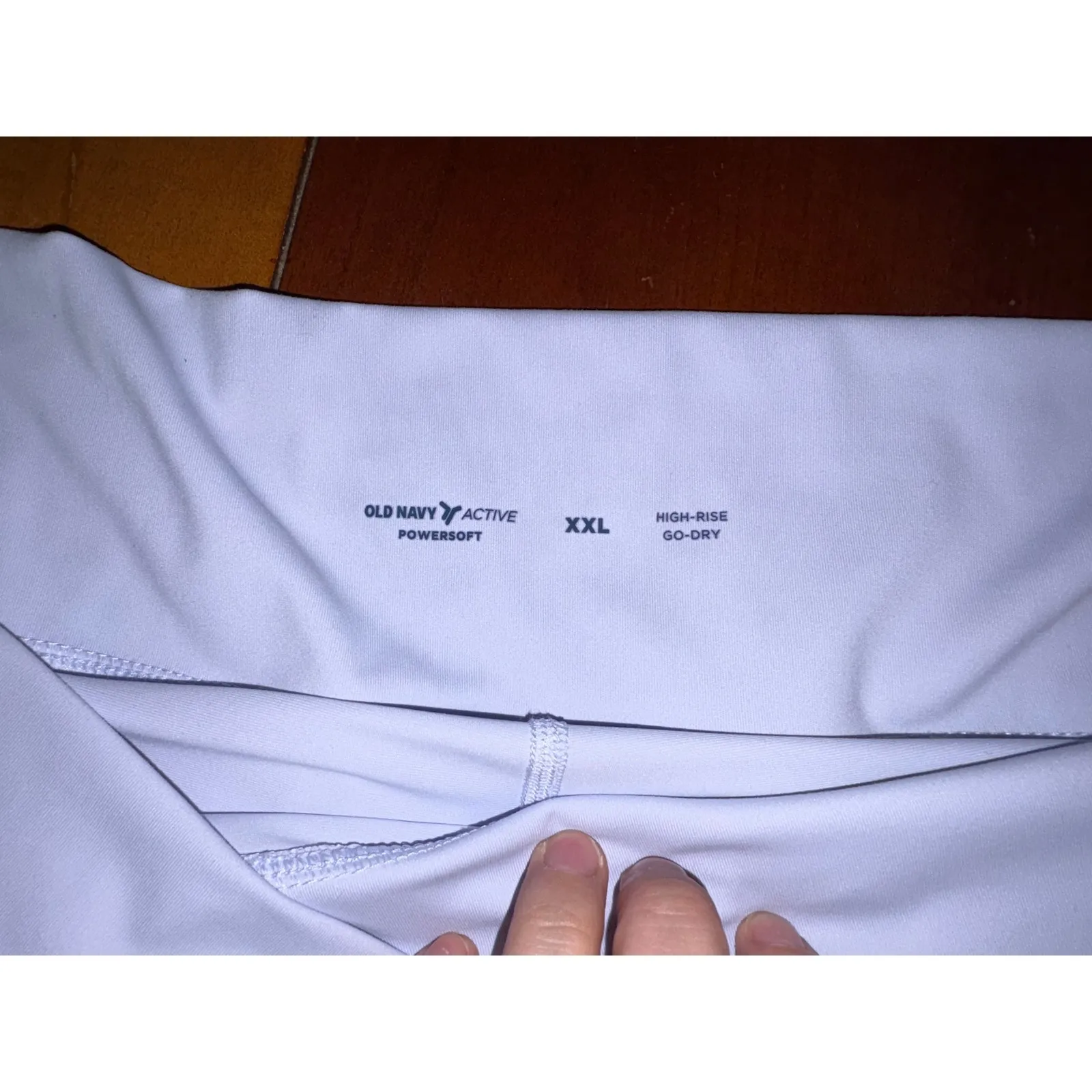 High Waisted Powersoft Faux-Wrap Active Skort - Image 5