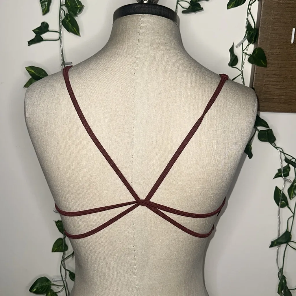 Free People “Intimately FP” Light Support Backless Sports Bra - Image 2