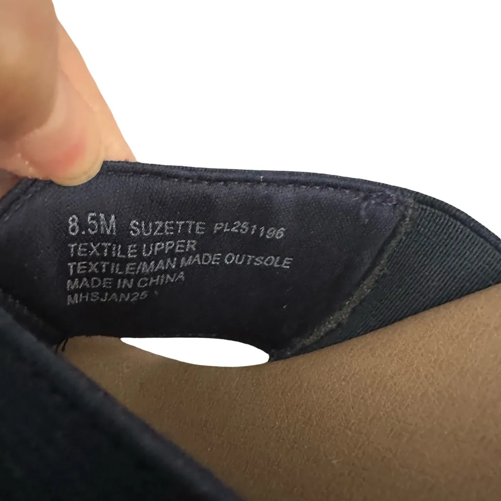 Tommy Bahama "Suzette" Navy Blue Espadrille Jute Wedge Open Toe Sandals - Image 7