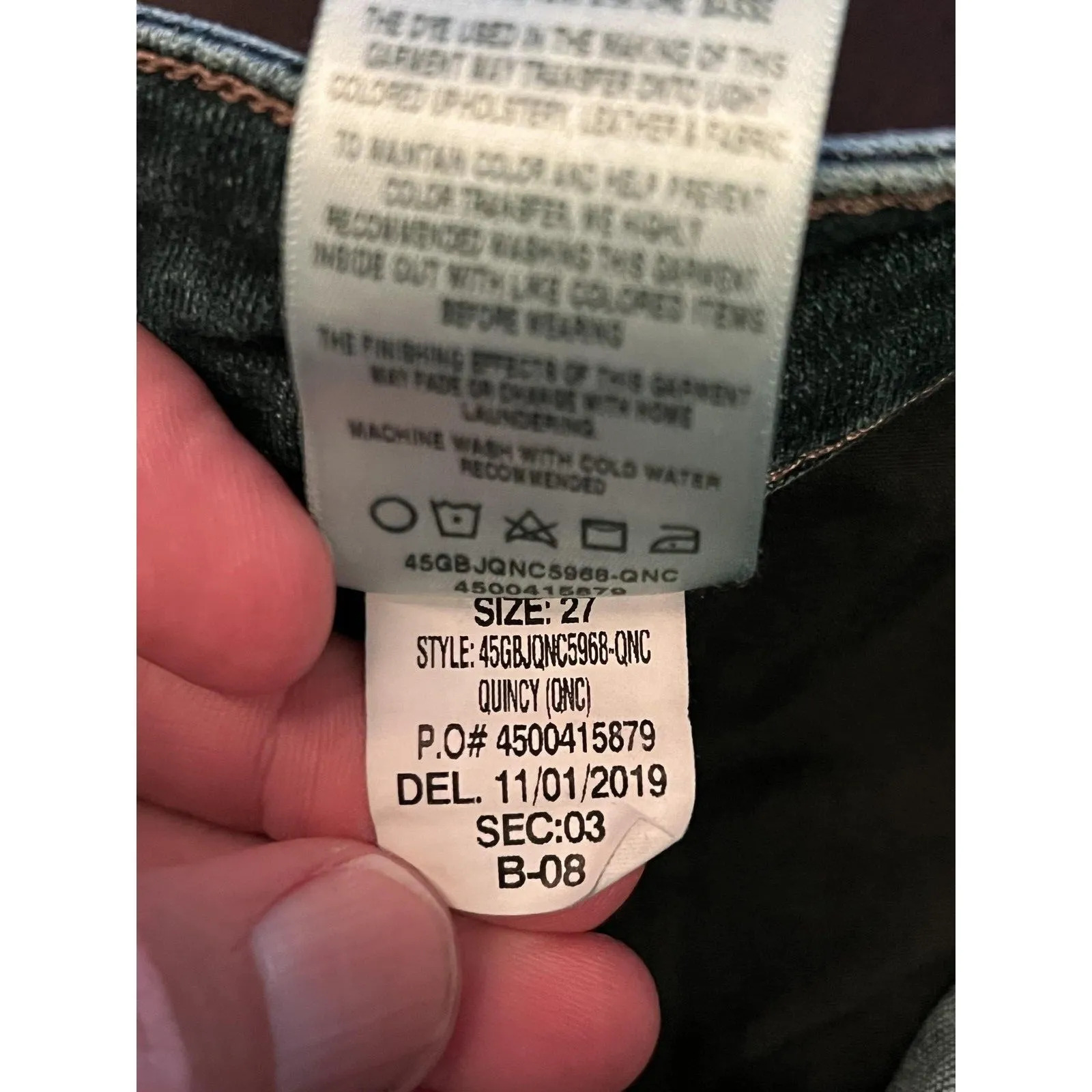 Joe's Jeans Jeans Womens 27 Blue Skinny Ankle Distressed Raw Hem Stretch Denim - Image 8