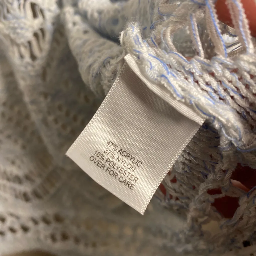 Relativity Light Blue Knit Cardigan 2XL EUC Open Front - Image 4