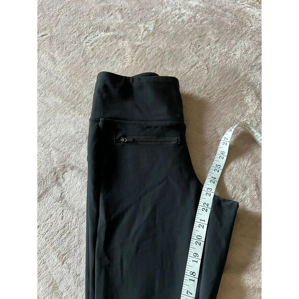 Athleta Metro Straight Ankle Black Size‎ Xsmall Side Zipper - Image 9