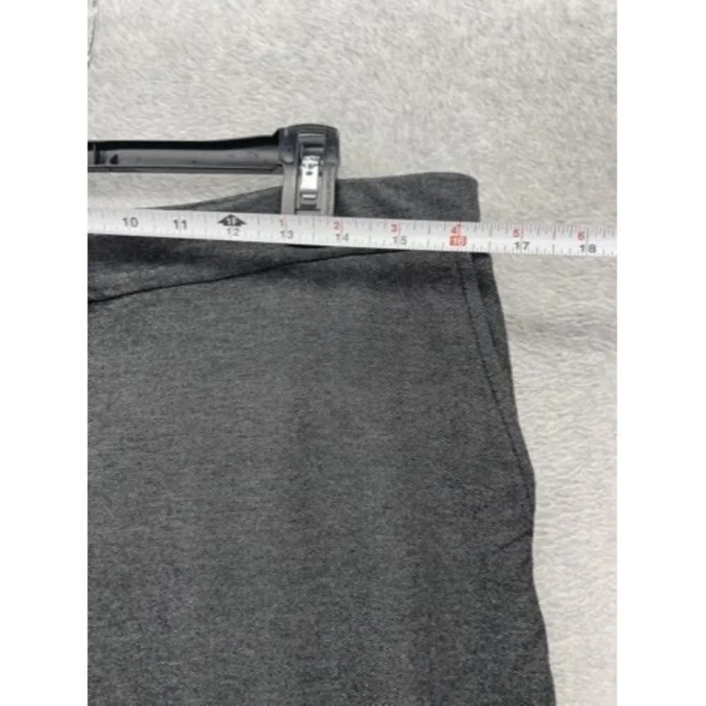 J.Jill Women's Pants Straight Leg Solid Gray Size Medium Wearever Trousers - Image 13