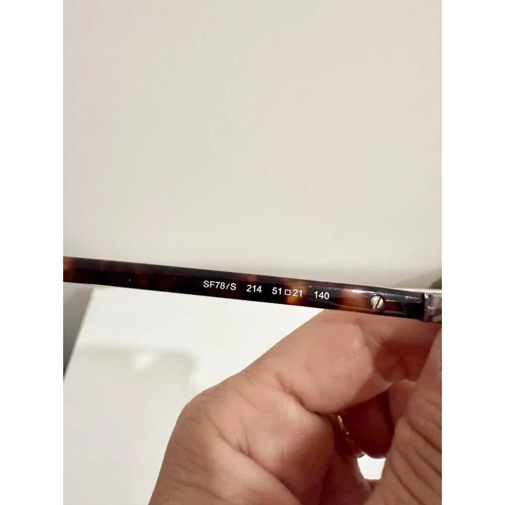 Salvatore Ferragamo SF787S Full Rim Sunglasses Havana Tortoise - Image 4