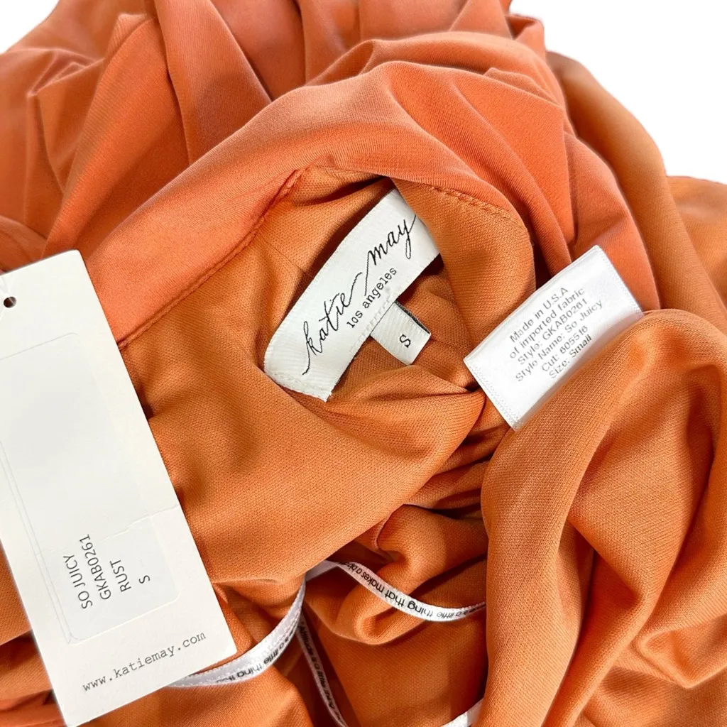 KATIE MAY So Juicy Gown, Rust, Small - Image 15