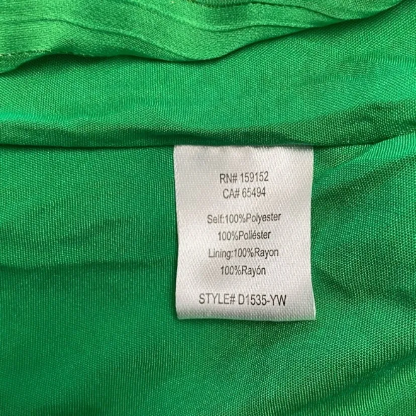 Nordstrom BTFL Vonda Long Sleeve Draped Satin Wrap Dress In Green - Image 11