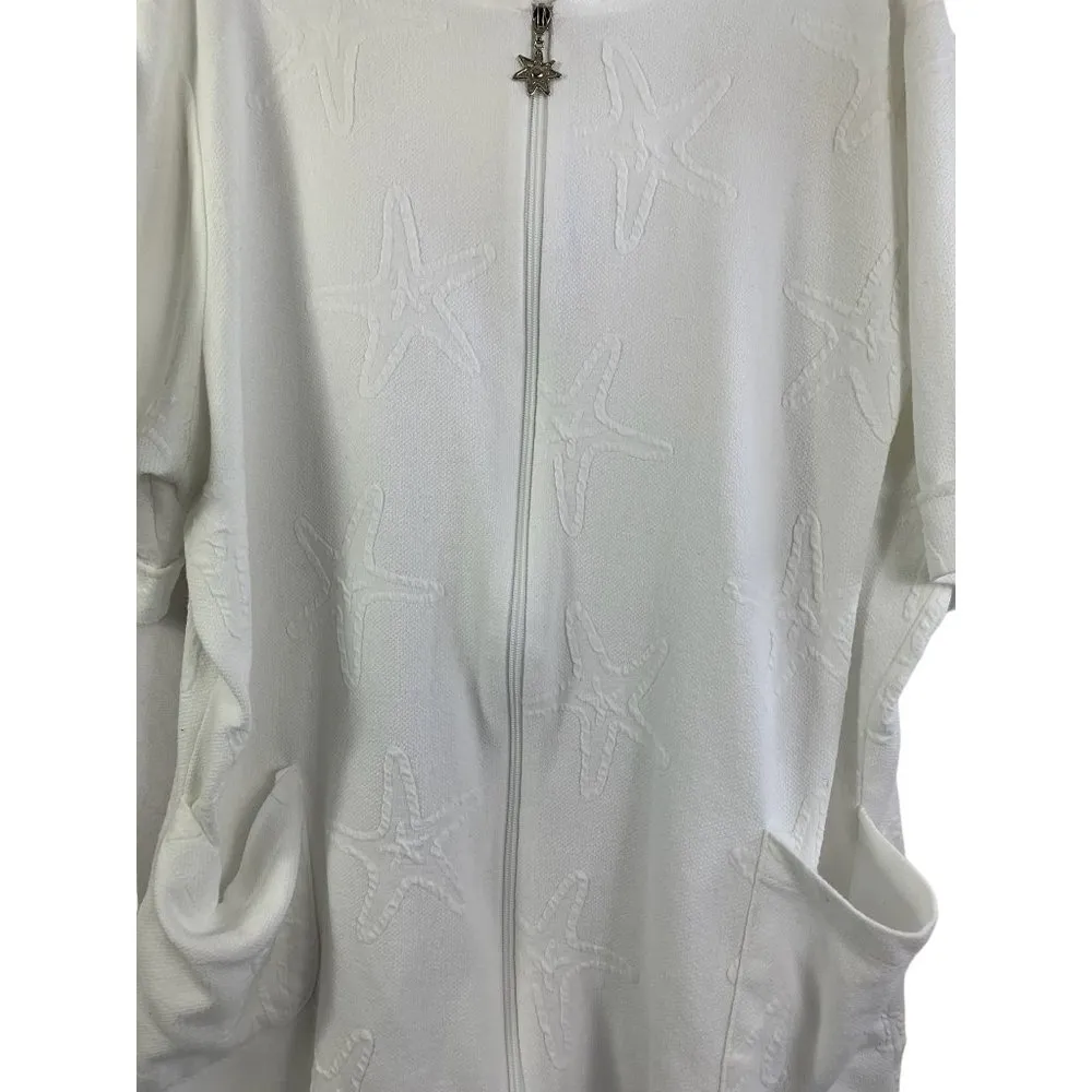 Dotti Women's White Bathing Suit Dress Size 2X - Image 3