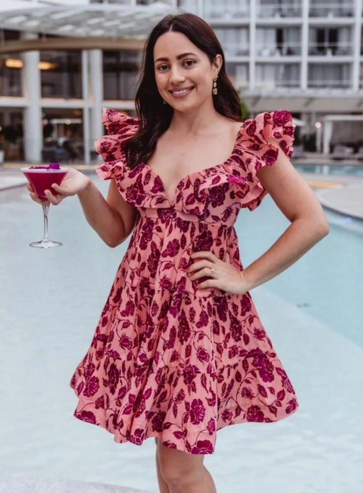 NWT zimmermann Lovestruck pleated dress - Image 2