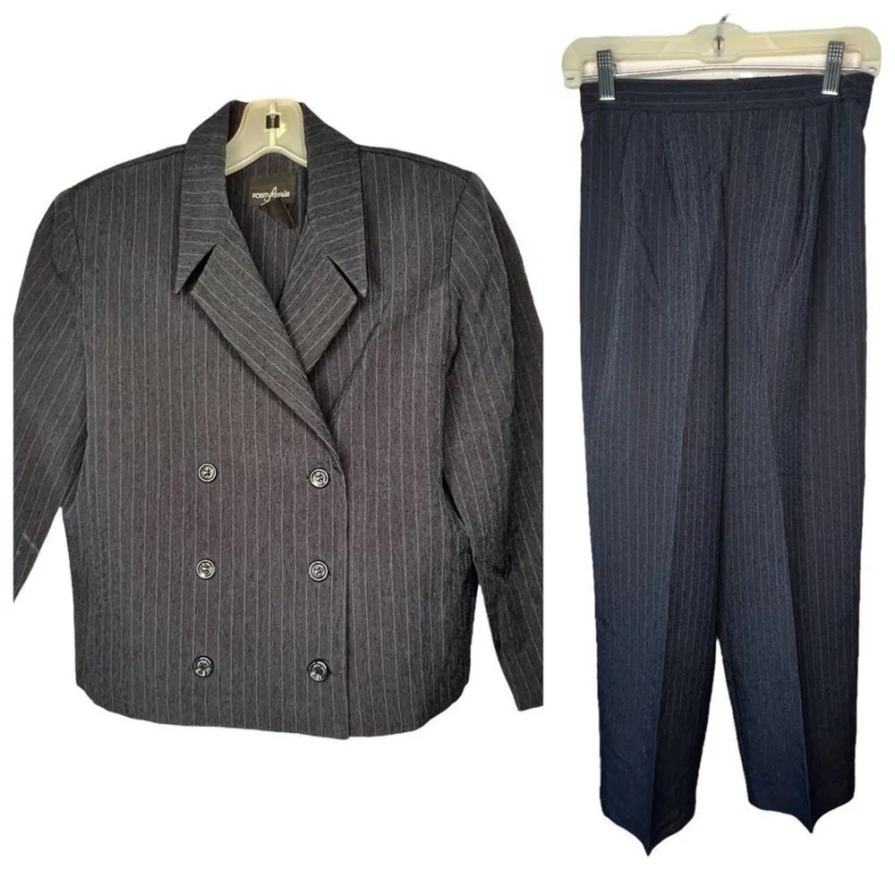 Vintage Positive Attitude Pantsuit‎ Size 8 - Image 2