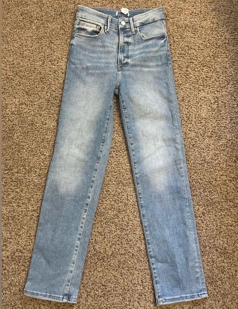 Good American good petite straight leg - Image 4
