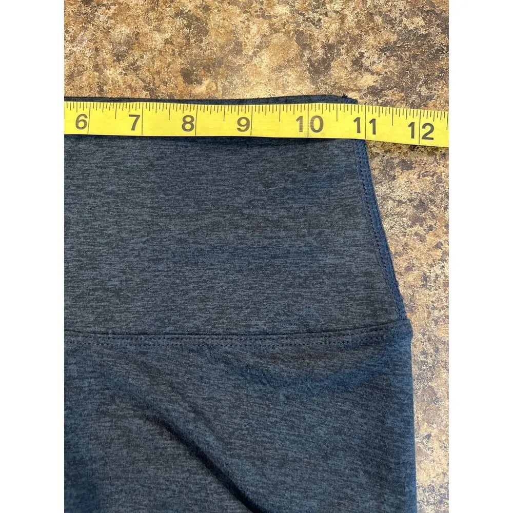 Nobull Heather Navy Blue Crop Leggings Size XS - Image 6