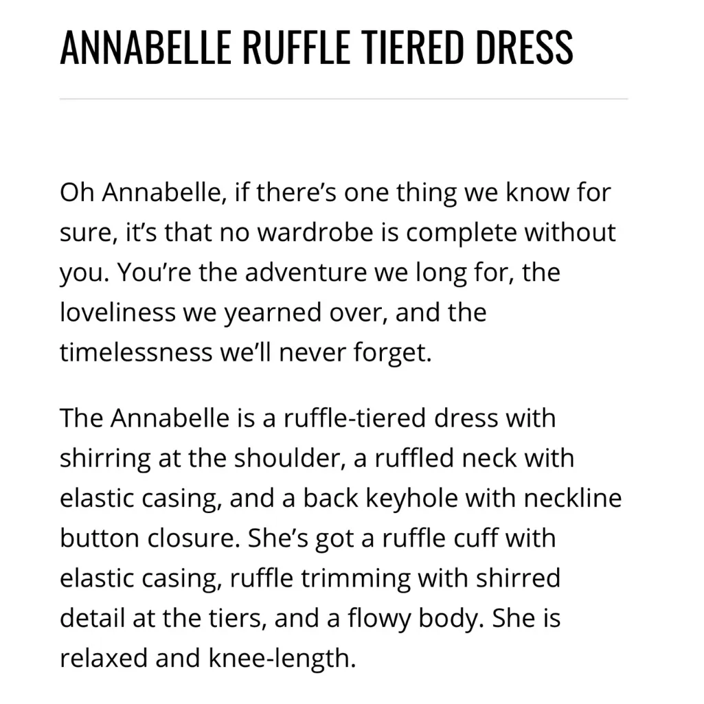 LuLaRoe Red Annabelle Ruffle Tiered Long Sleeve Boho Peasant Dress Size 3XL NWT - Image 6