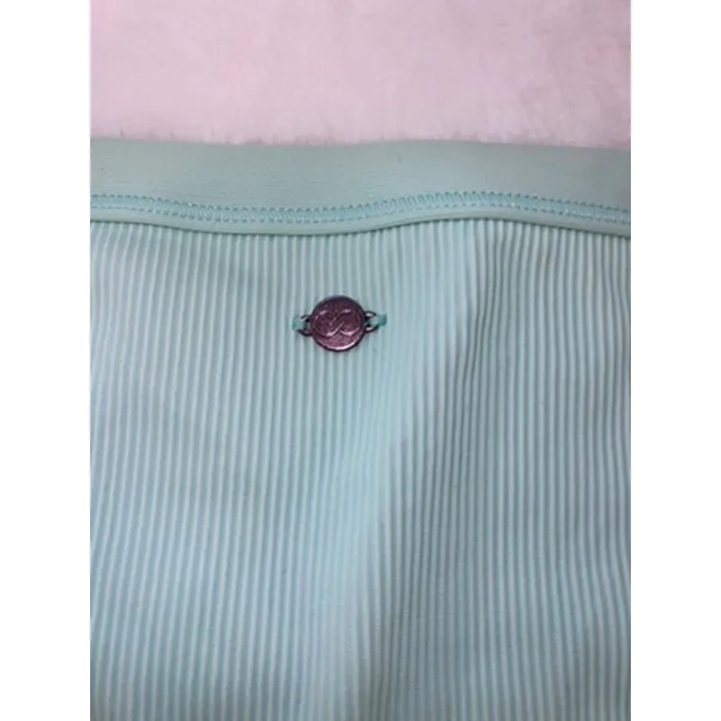 NWOT Calia by Carrie Underwood Women's Ribbed Bikini Bottom Mint Green Medium Blue - Image 3