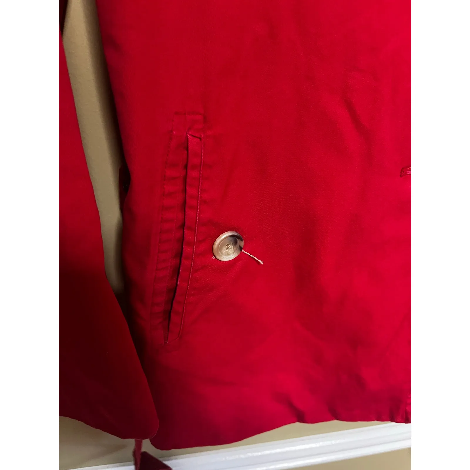 Gap Red Trench Coat for Women - Image 5