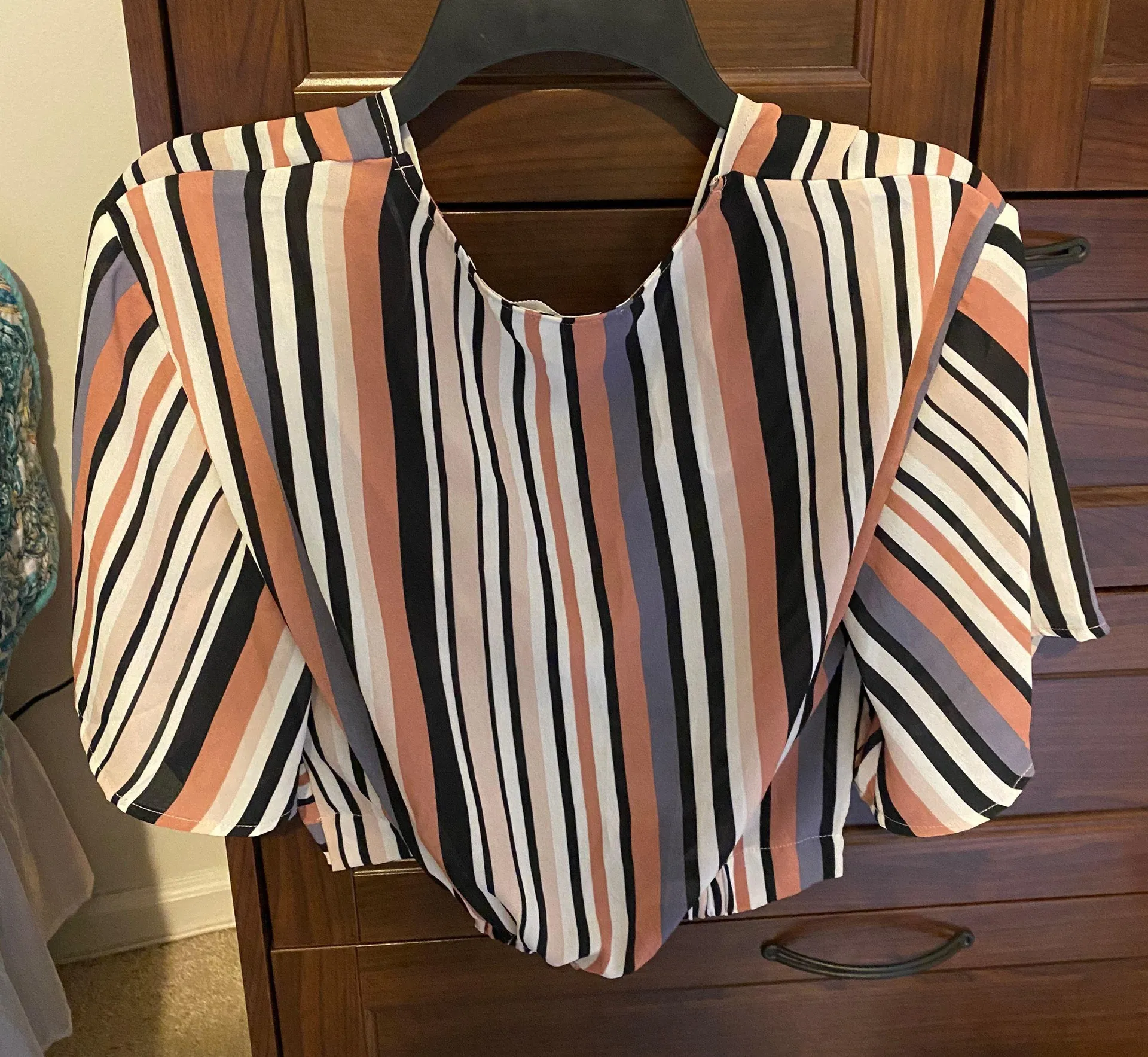 Stripped Crop Top - Image 2