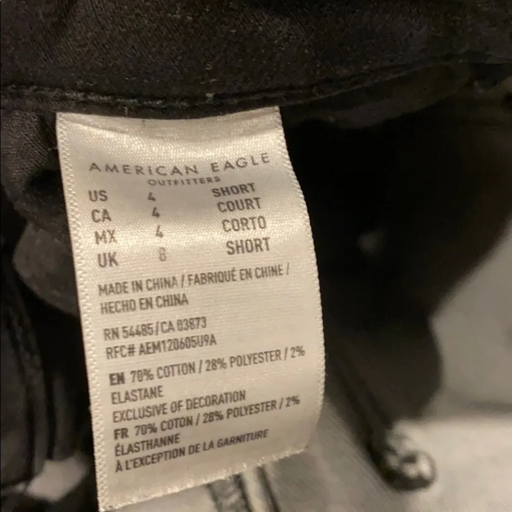 American Eagle Size 4 short super stretch jeans - Image 5