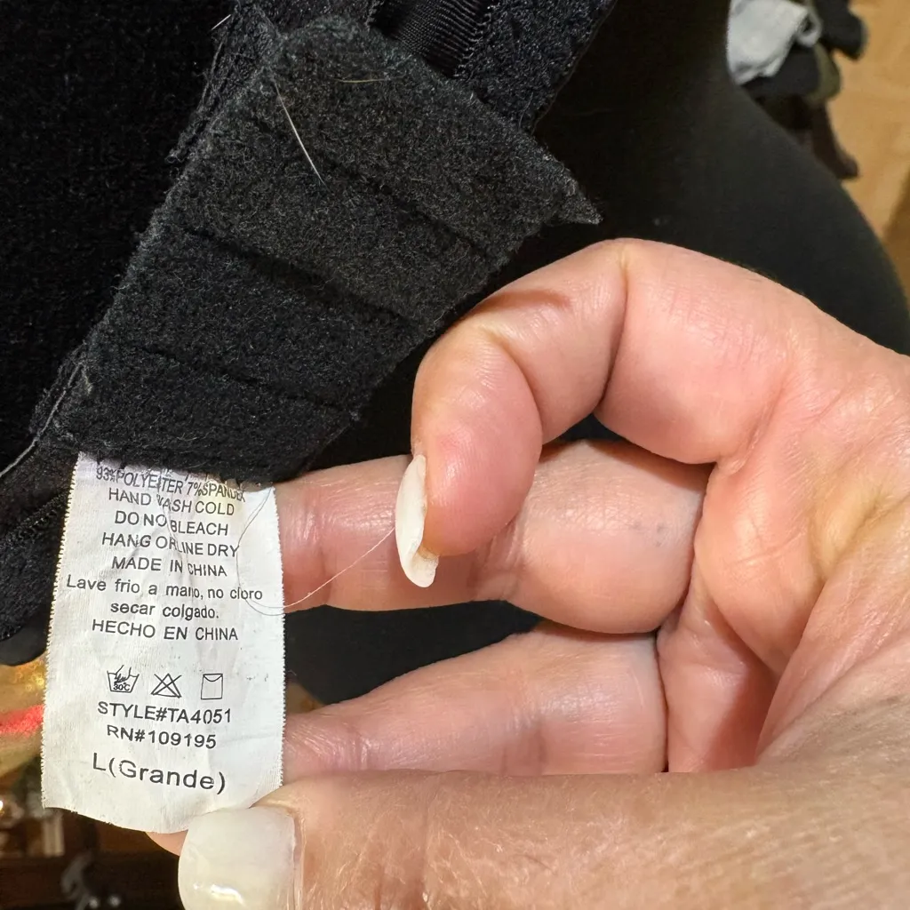 Love J Black Embellished Bra - Image 7