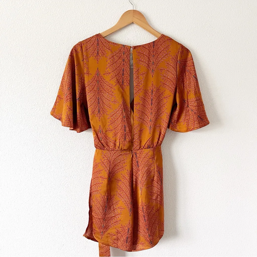 Hello Molly Midnight Noise Romper in Rust - Image 10