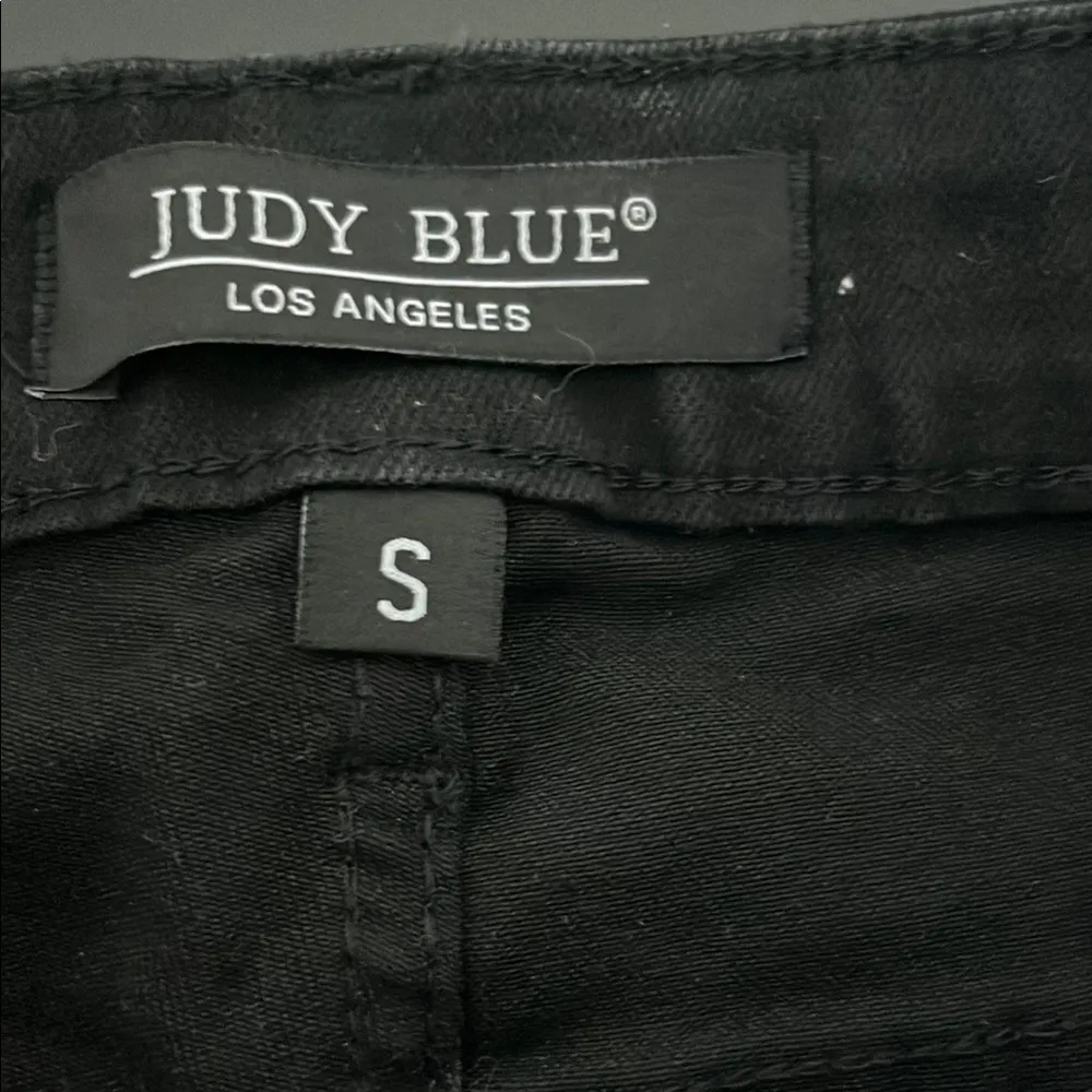 Judy Blue Black Denim Shorts - Image 2