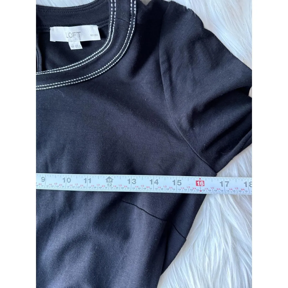 LOFT Women's Long Sleeve Casual Dress with Belt - Image 7