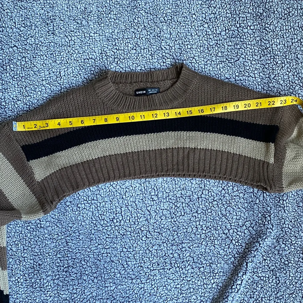 SHEIN Multicolor Striped Sweater - Image 7