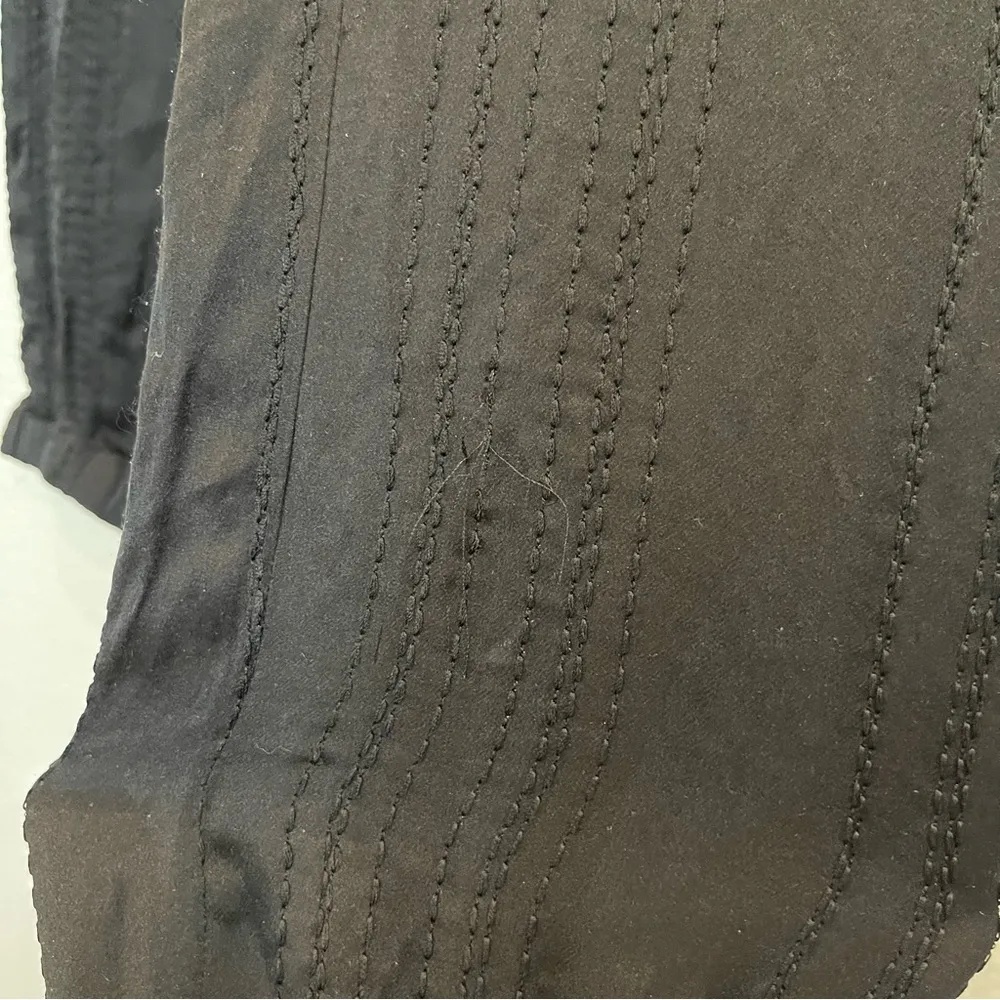 NWT JOHNNY WAS BIYA AMADO SILK BLACK PANTS SZ XS - Image 6