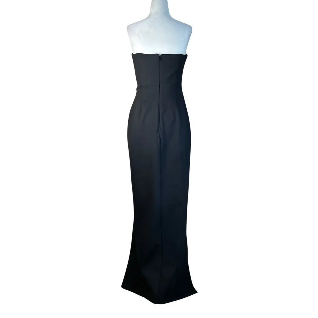ELLIATT Eden Maxi Dress in Black Medium New Womens Long Gown - Image 6