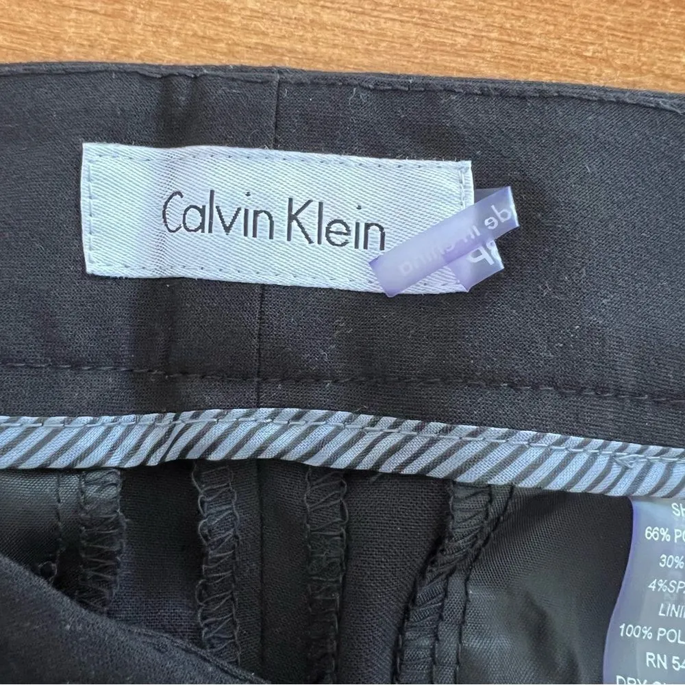 Calvin Klein women’s‎ petite black dress pants with pockets - Image 3