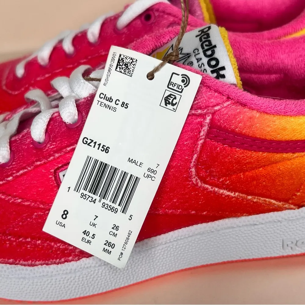 NEW Reebok x Daniel Moon Club C 85 Unisex Shoe Size 8 or 9.5 #1189A - Image 4