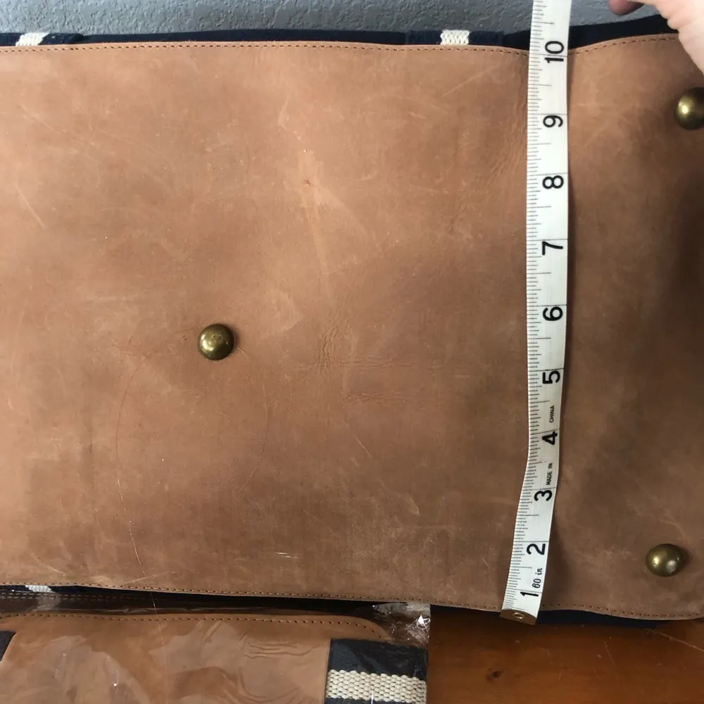 ShoreBags Travel Duffle Bag Blue - Image 8