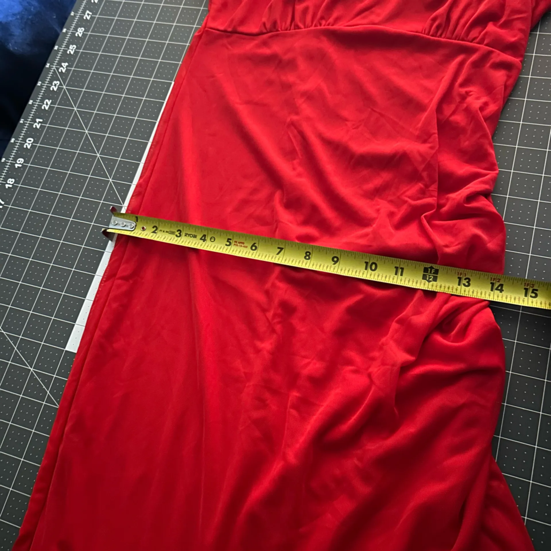 Wild Fable  Strapless Dress in Bold Red - Image 8