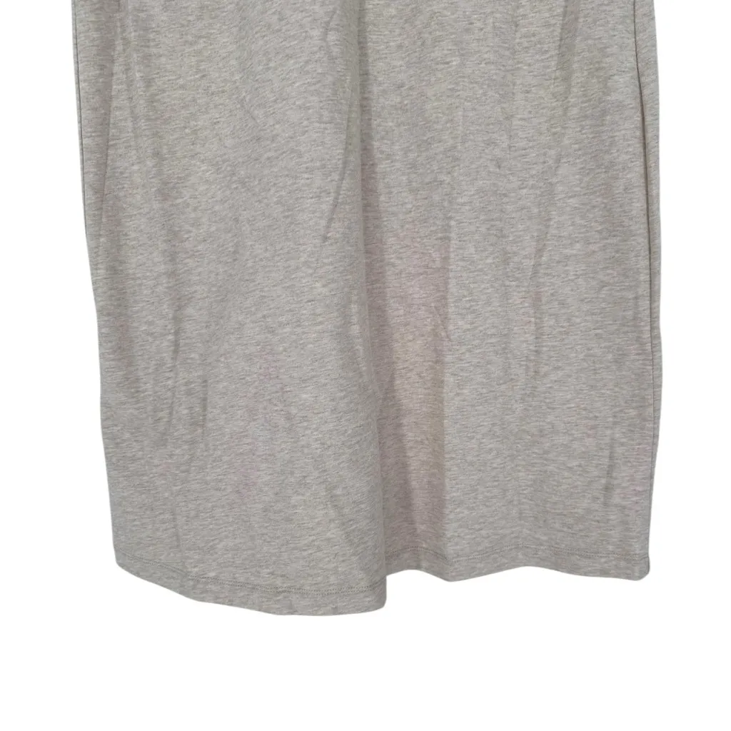 Catherine Malandrino French Terry Dress in Oatmeal Heather size Medium Cotton - Image 4