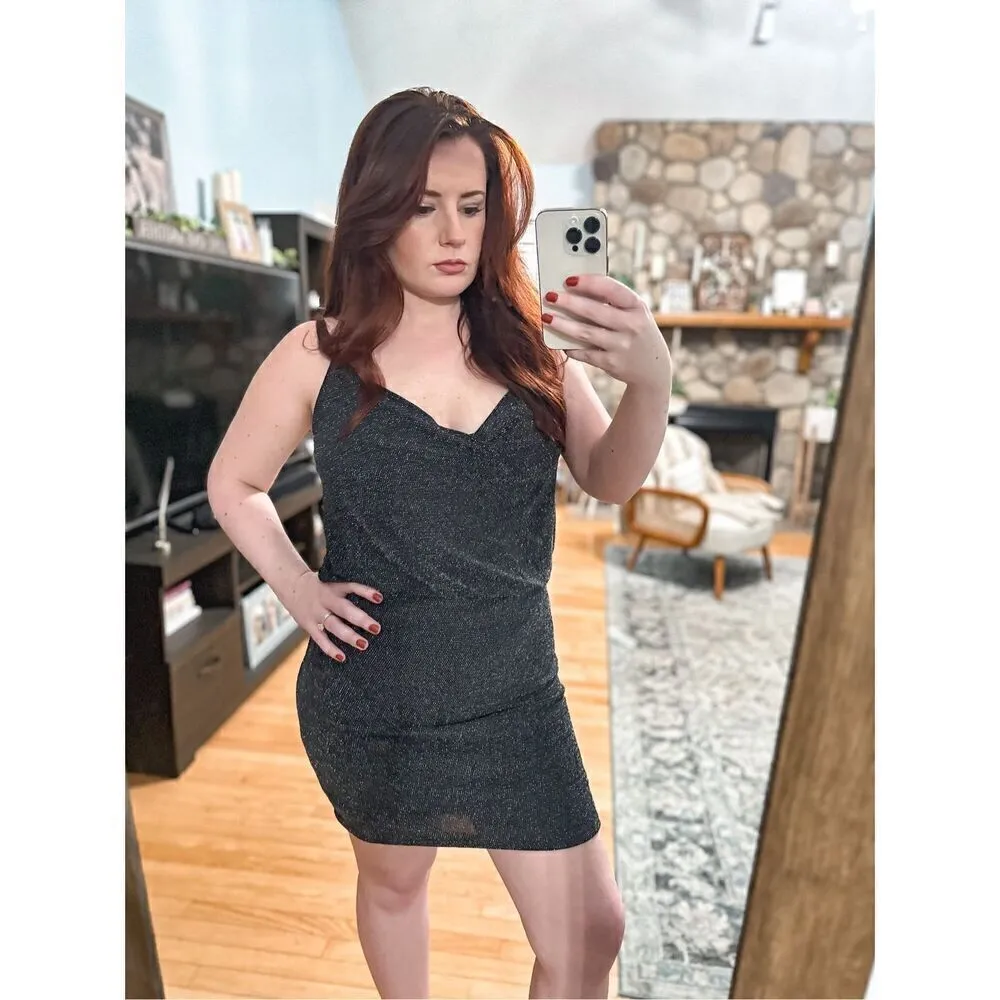 Almost Famous Cocktail Sparkly Dress - Image 9