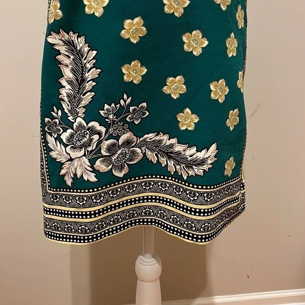 Zara Green mini dress - Image 4