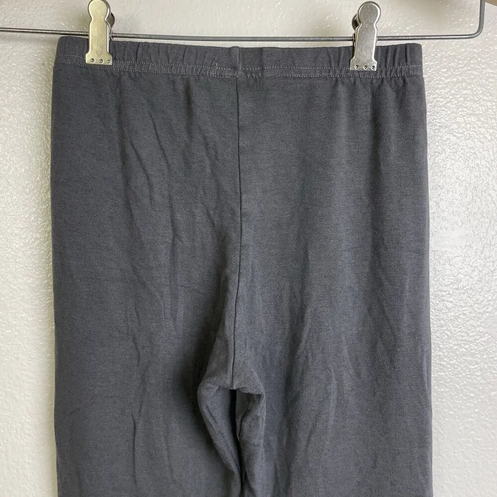 Bryn Walker Siro Rayon Pull On Capri Leggings Gray Elastic Waist Womens XS - Image 6