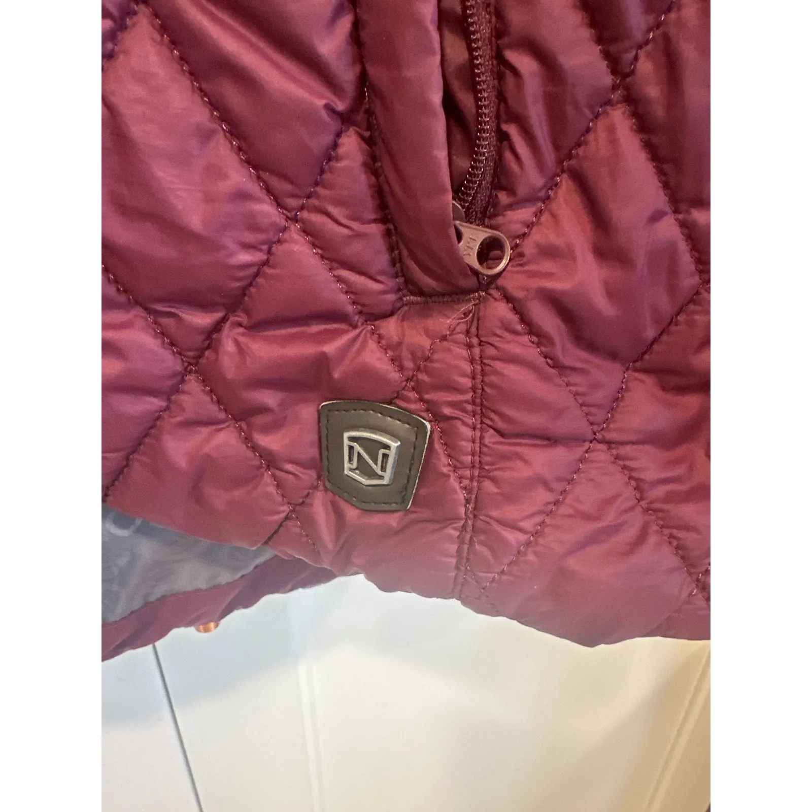 Noble Outfitters Equestrian Women’s XL jacket zippered purple outdoor - Image 3